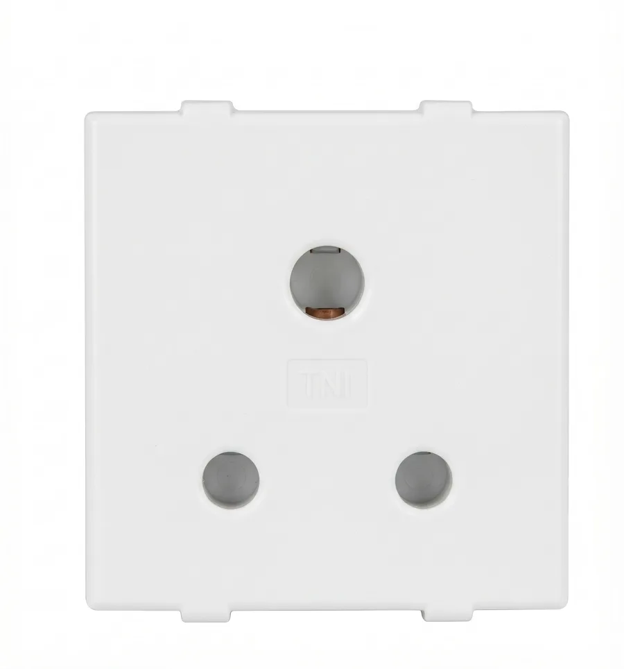 Anchor Roma Classic 6A 3 Pin Socket White (Model 21102)