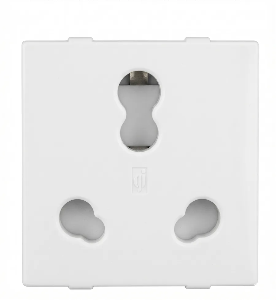 Anchor Roma Classic 6A/16A Twin Socket White (Model 30828)