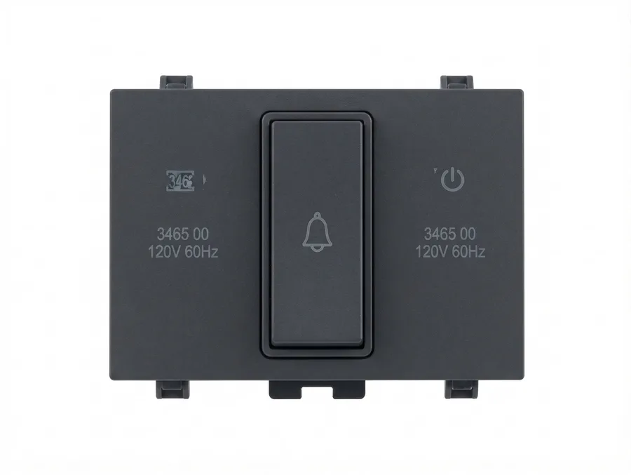 Anchor Roma Classic DND & MMR With Bell Push & Indicator Matt Black (Model 34997MB)