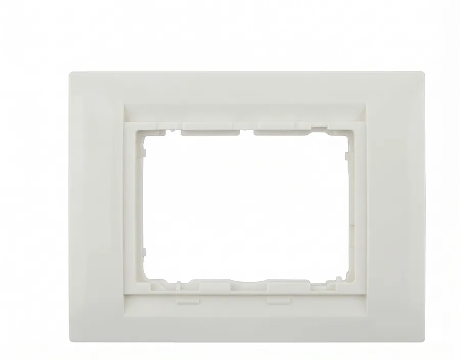 Anchor Roma Tresa 8 Module Square Solid Plate White (Model 30260WH)