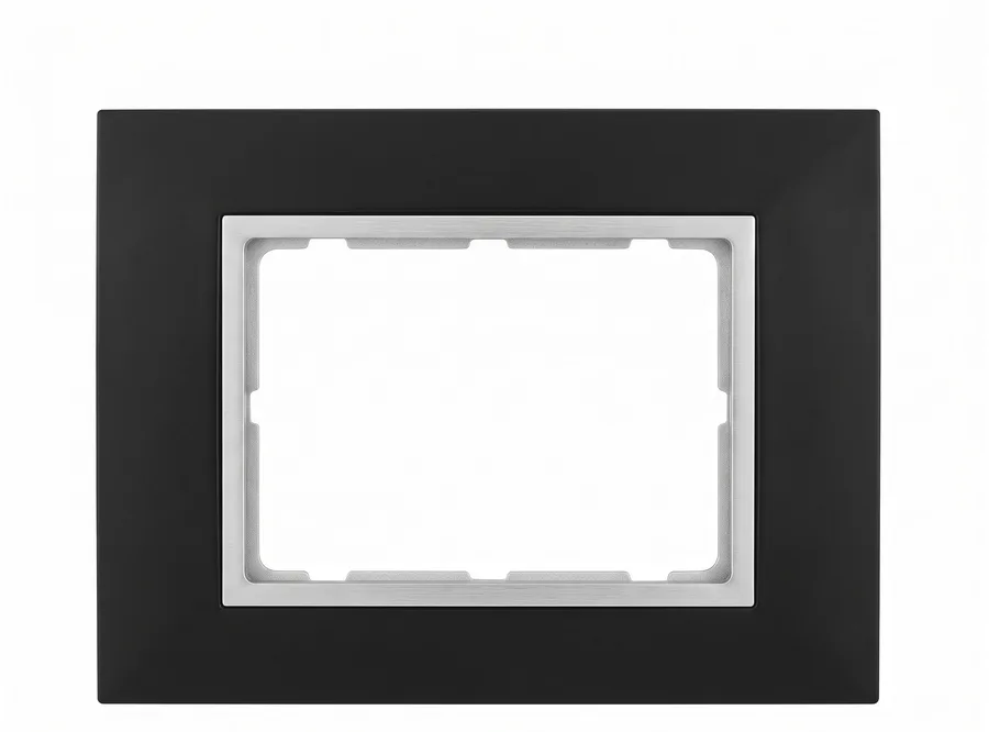 Anchor Roma Tresa 18 Module Solid Plate Matt Black (Model 30282MB)