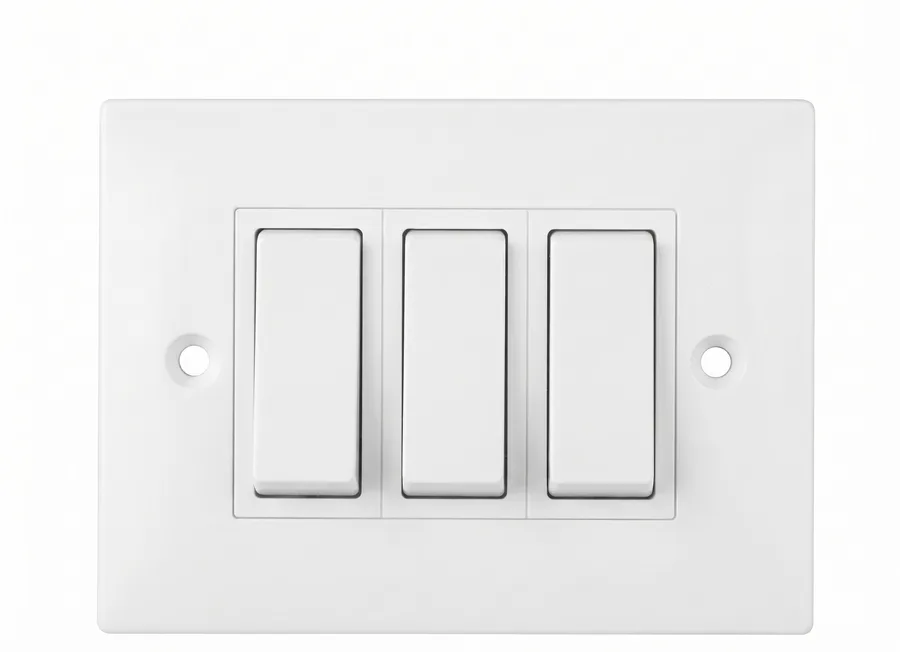 Anchor Roma Deko 2 Module Single Mounting Plate White (Model 21328WH)
