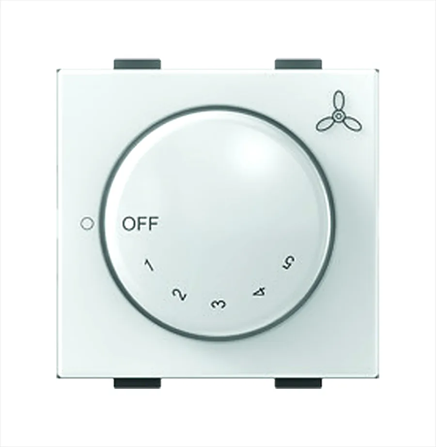 Anchor Roma Plus 100W Fan Regulator 2 Module White (Model 289500)