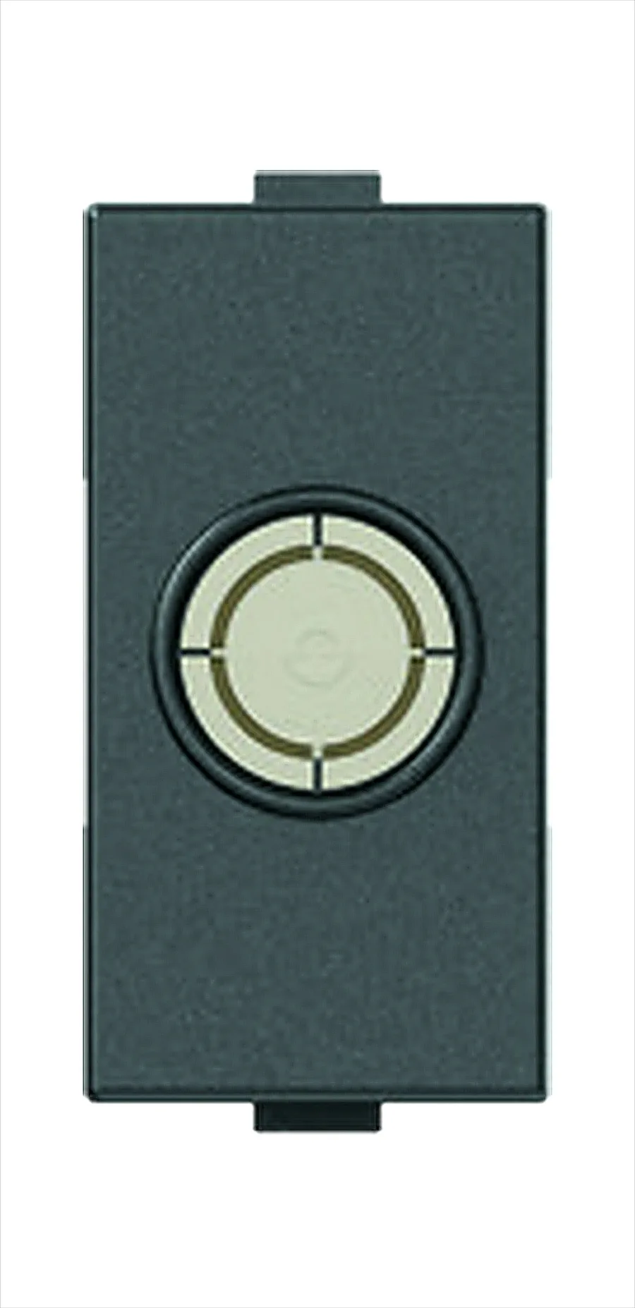 Anchor Roma Plus TV Socket Outlet 1 Module Black (Model 279677)