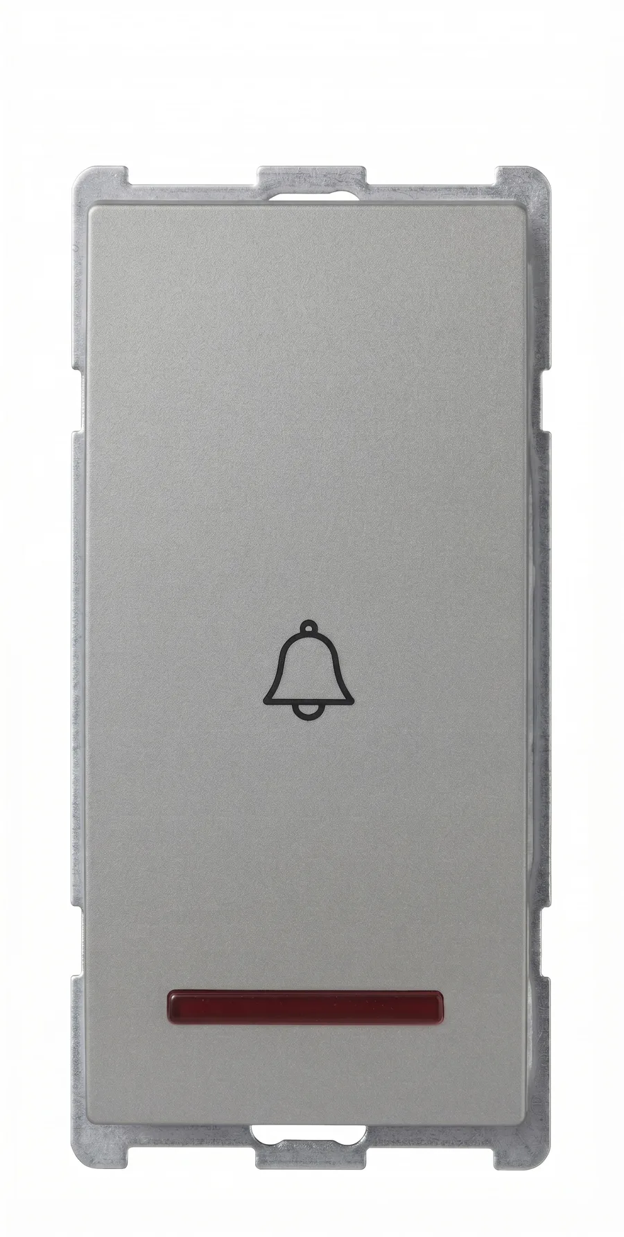 Anchor Roma Urban 10A Bell Push Switch With Indicator 1 Module Graphite Black (Model 66133GB)