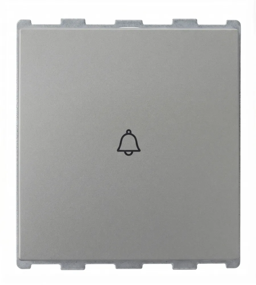 Anchor Roma Urban 10A Bell Push Switch 2 Module Graphite Black (Model 66203GB)