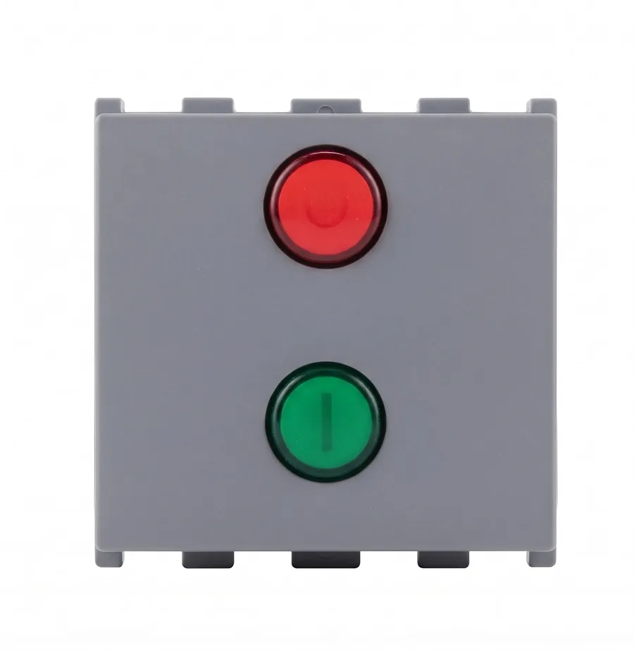Anchor Roma Urban 25A Motor Starter Switch 2 Module Graphite Black (Model 66025GB)