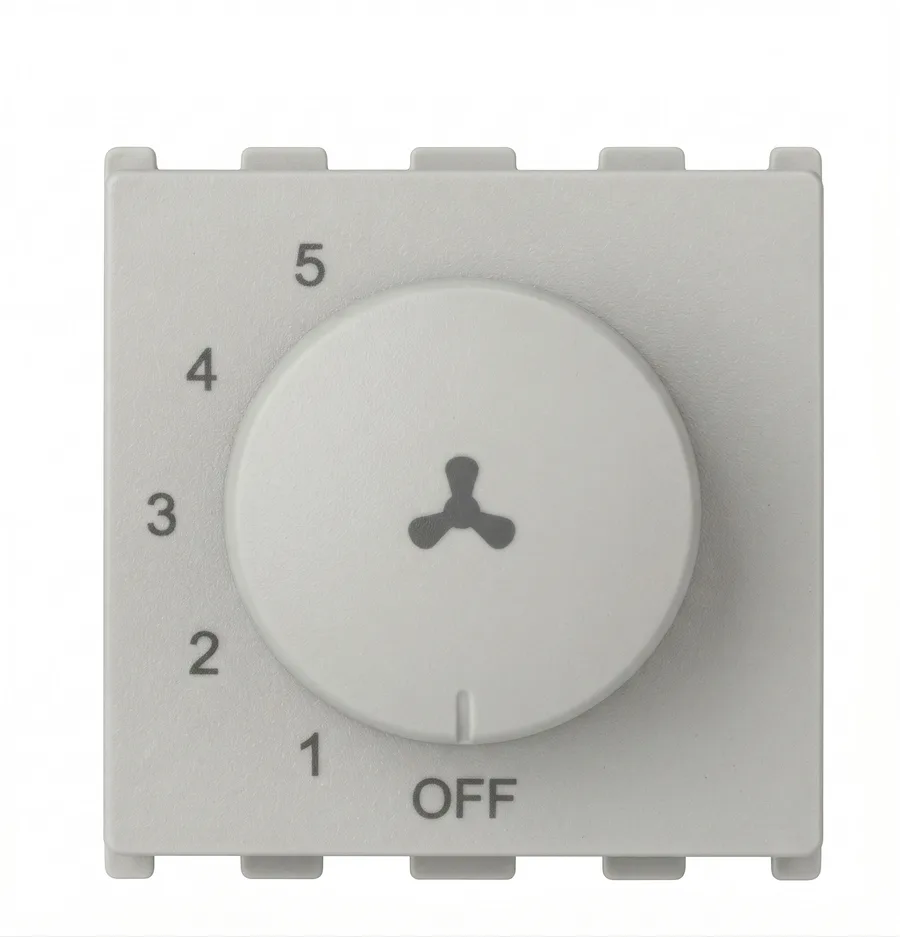 Anchor Roma Urban 100W Step Fan Regulator 2 Module ISI White (Model 66503)