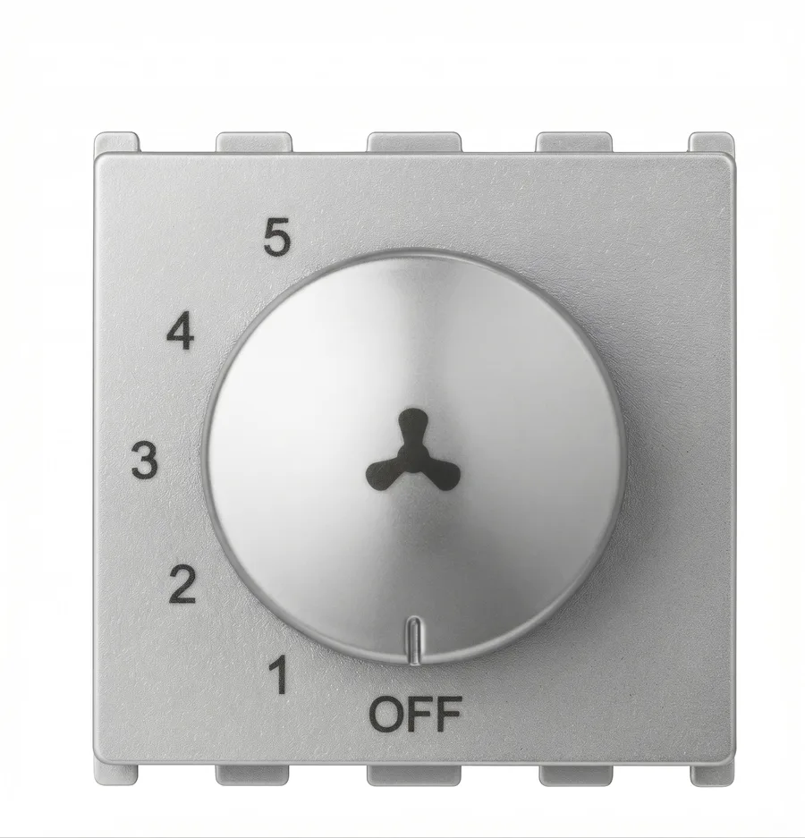 Anchor Roma Urban 100W Step Fan Regulator 2 Module ISI Silver (Model 66503S)