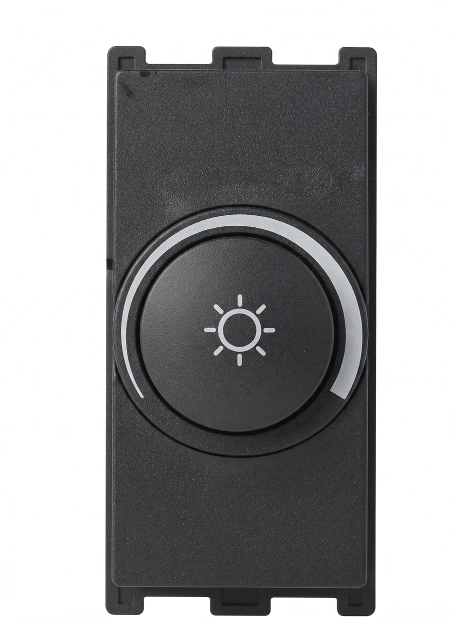 Anchor Roma Urban 450W Dimmer 1 Module For Incandescent Lamp Black (Model 66505B)