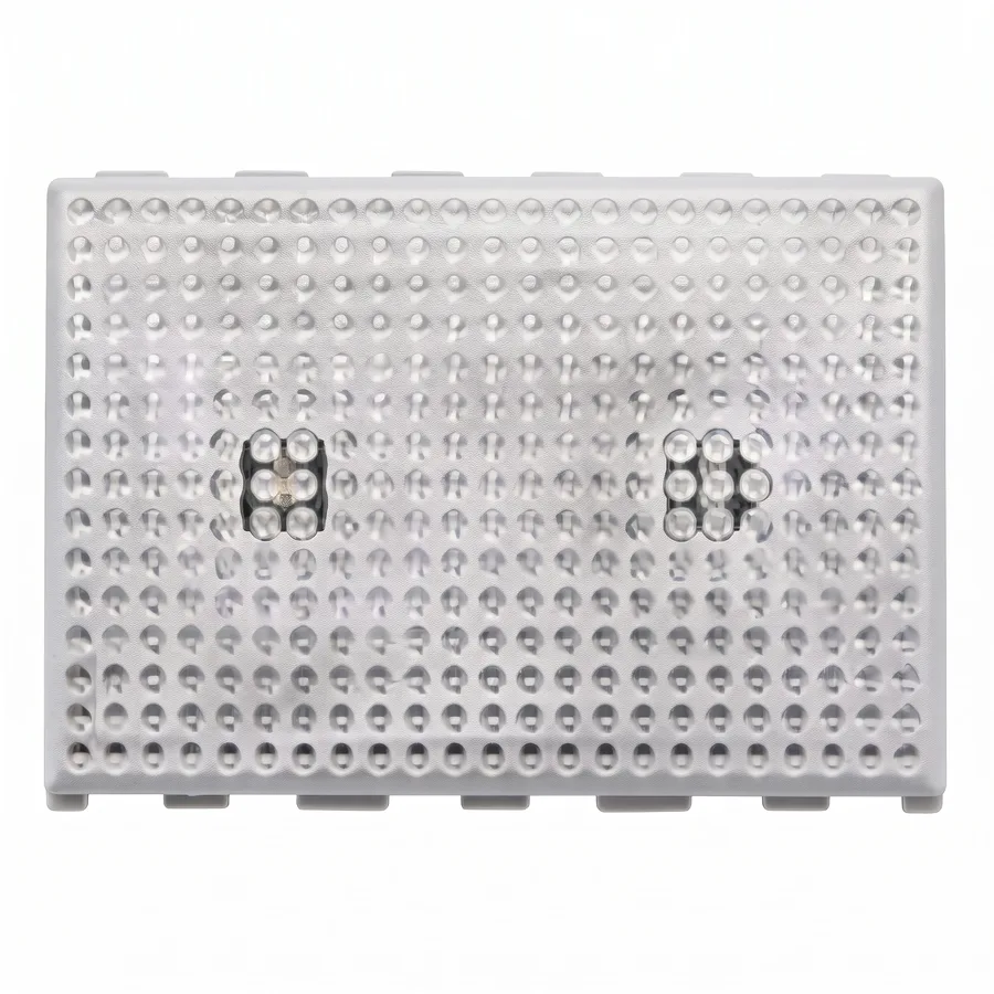 Anchor Roma Urban LED Foot Light Cool Day Light 3 Module Silver (Model 66706S)