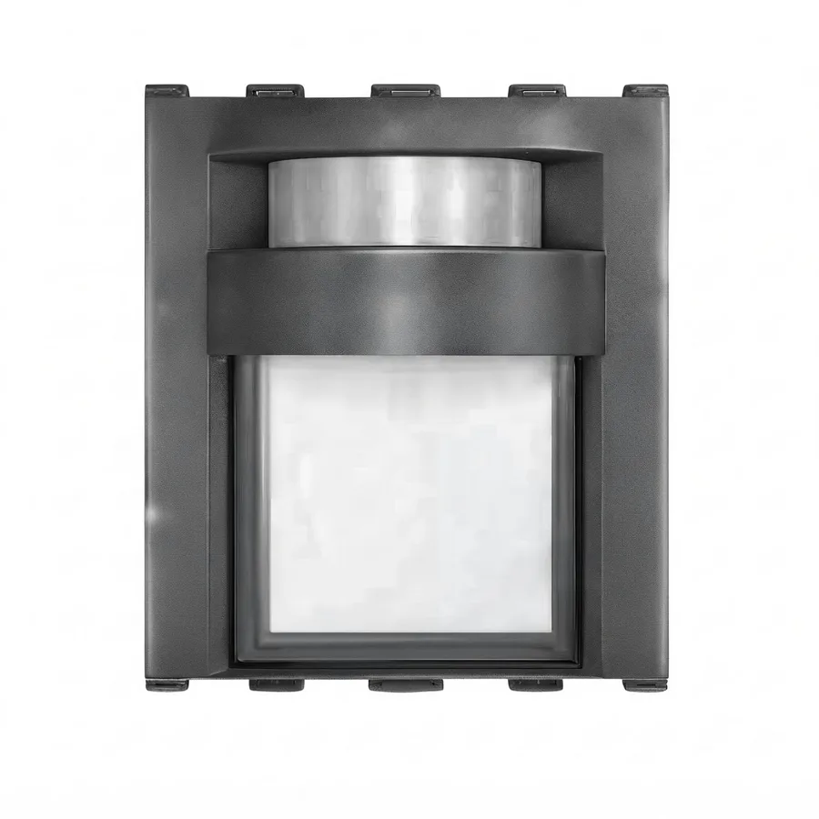 Anchor Roma Urban Foot Light With PIR Cool Day Light 2 Module Graphite Black (Model 66707GB)