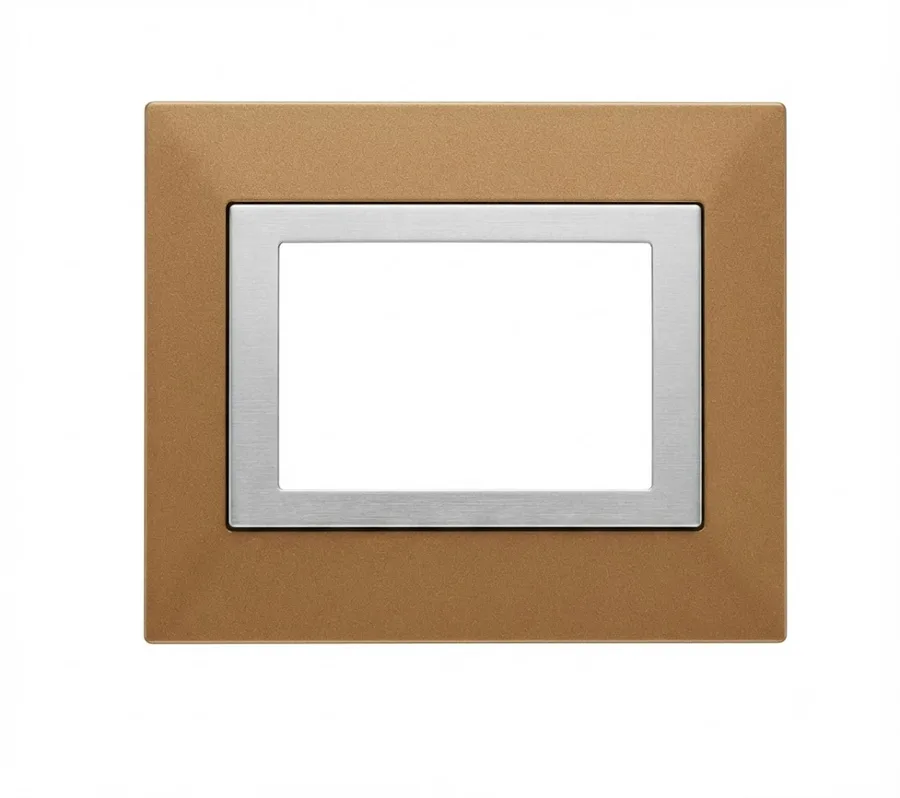 Anchor Roma Urban Sheen 18 Module Metal Plate Gold (Model 66918GD)