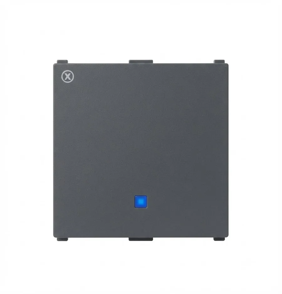 Anchor Roma Urban Smart Touch Switch 16A 1 Channel 2 Module Graphite Black (Model 71016GB)