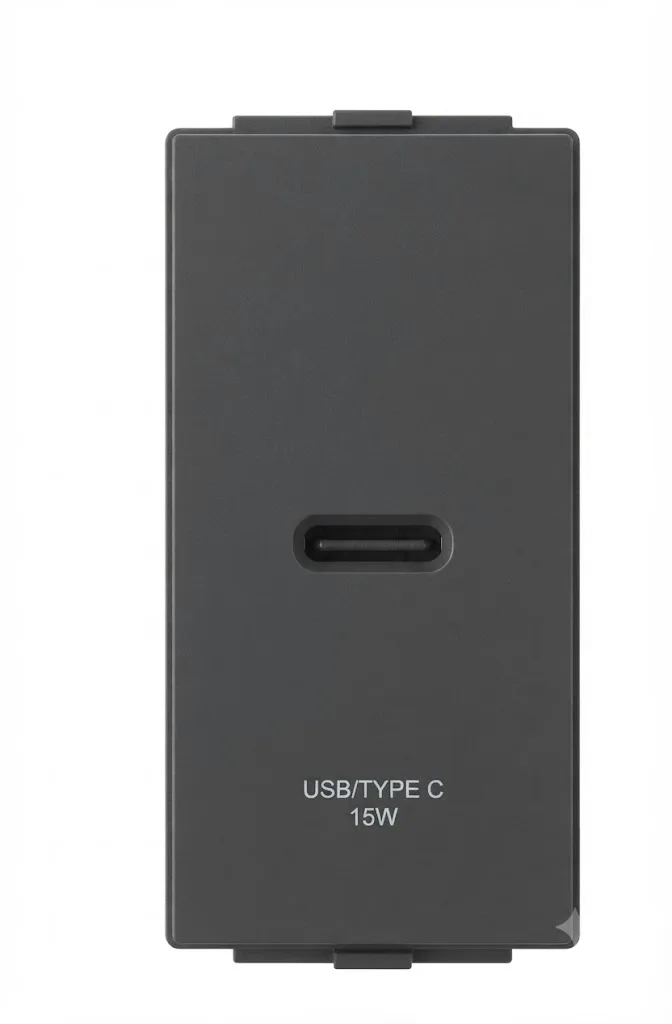 Anchor Tiona 18W USB Power Delivery Charger USB-C 1 Module Black (Model 86532B)
