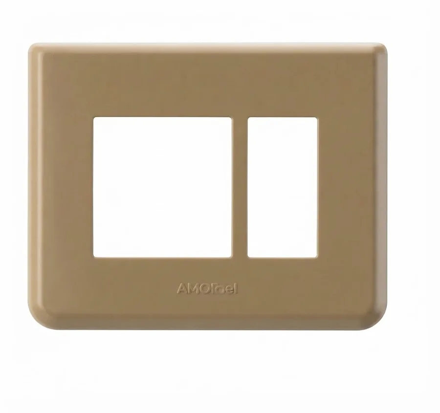 Anchor Tiona Colour Modular Plate 8 Module Vertical Sand Beige (Model 86888SB)