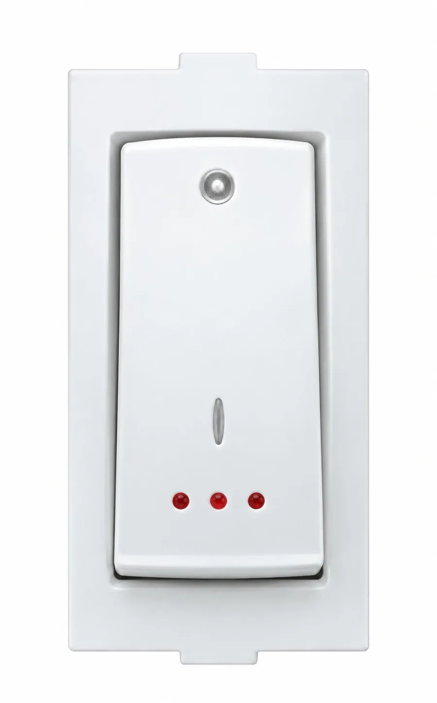 Anchor Ziva White 25A SP 1 Way Switch with Indicator 1 Module (ISI) (Model 68025)