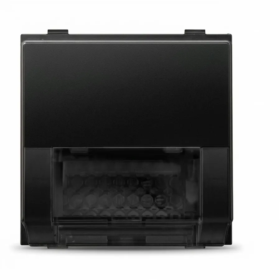 Anchor Ziva Black Foot Light-LED Based (Cool Day Light) 2 Module 240V~ (Model 68705B)