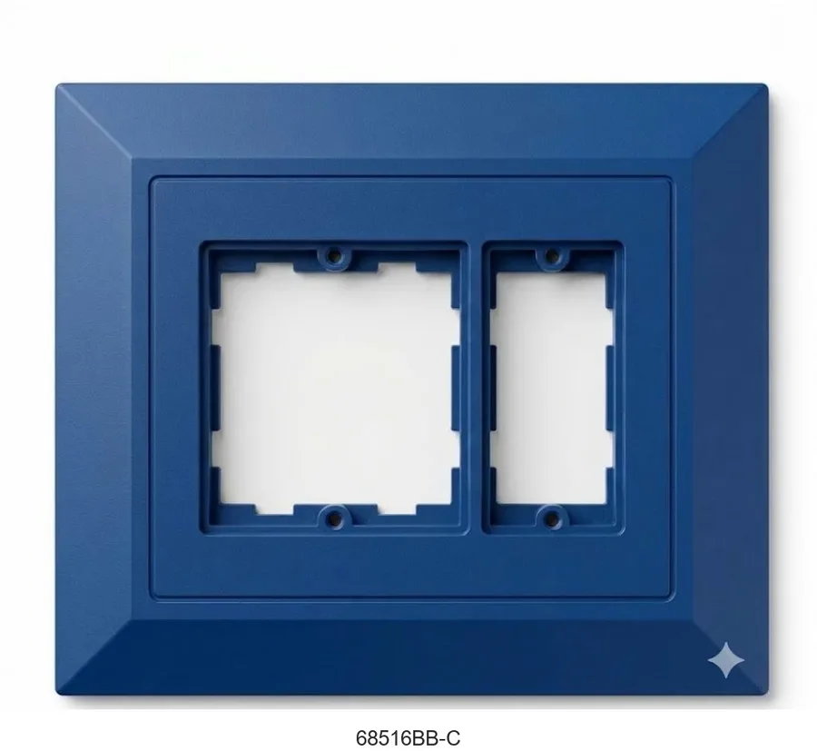 Anchor Ziva Blue Berry Plate for Wooden Box 16 Module (Model 68516BB-C)