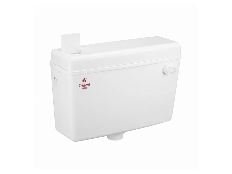 Classic Single Flushing Cistern with Air Freshener 10 Ltrs | Sparsh Pearl