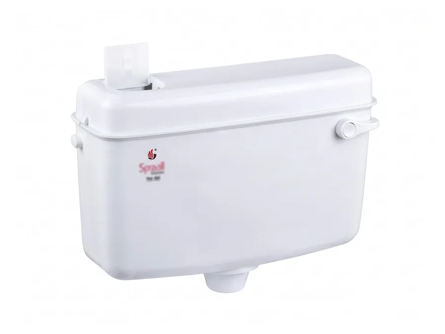 Flo Single Flushing Cistern with Air Freshener 8 Ltrs | Sparsh Pearl