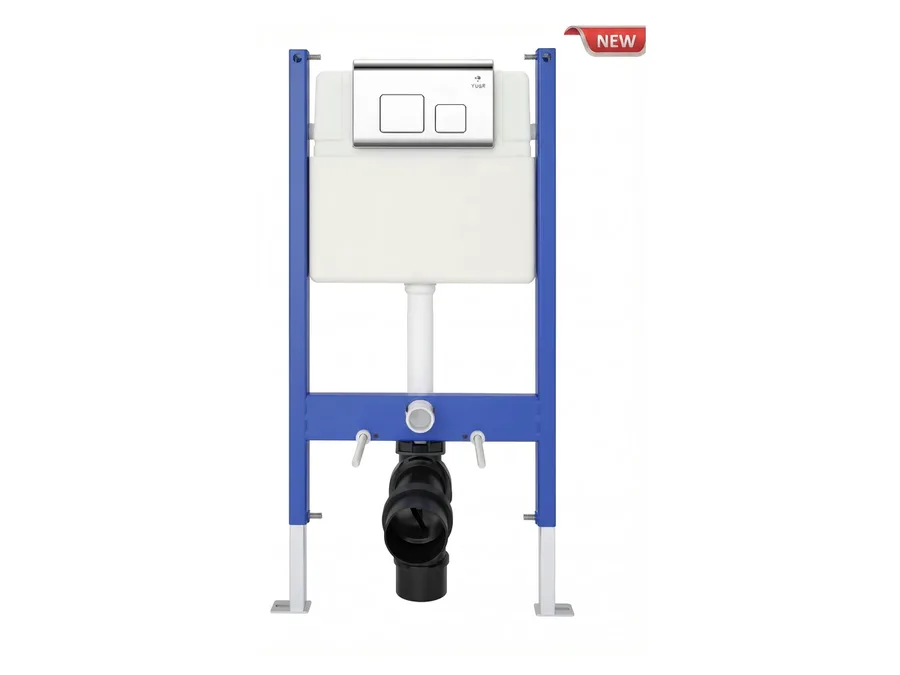 Concealed Quick Flushing Cistern with Full Frame & Extra Fittings (Actuator Plate not included) | Sparsh Pearl