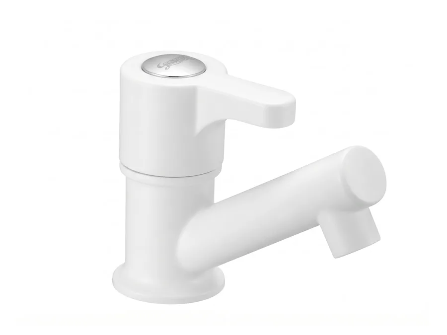 Casper Pillar Cock PTMT Tap | Sparsh Pearl