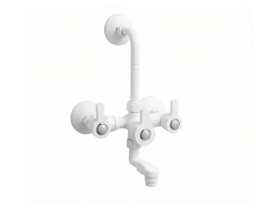 Casper Wall Mixer with L-Bend PTMT | Sparsh Pearl