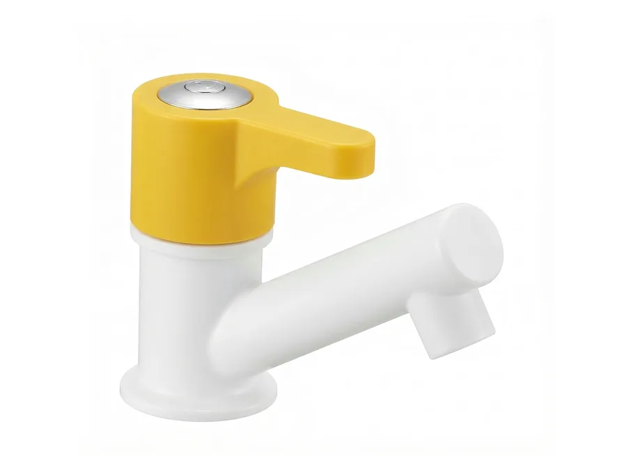 Casper Plus Pillar Cock PTMT Tap | Sparsh Pearl