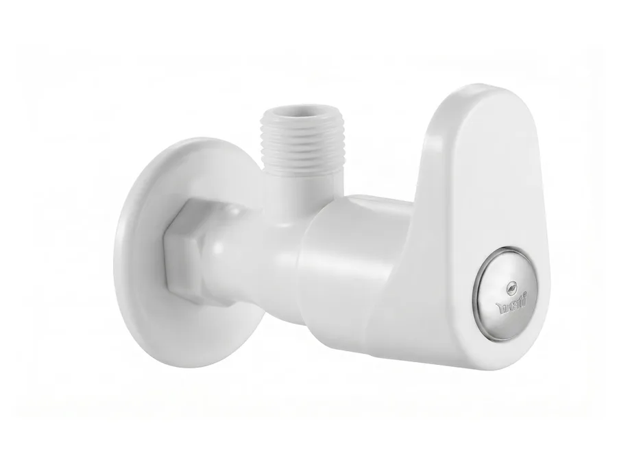 Royal Angle Cock with Flange PTMT Tap | Sparsh Pearl