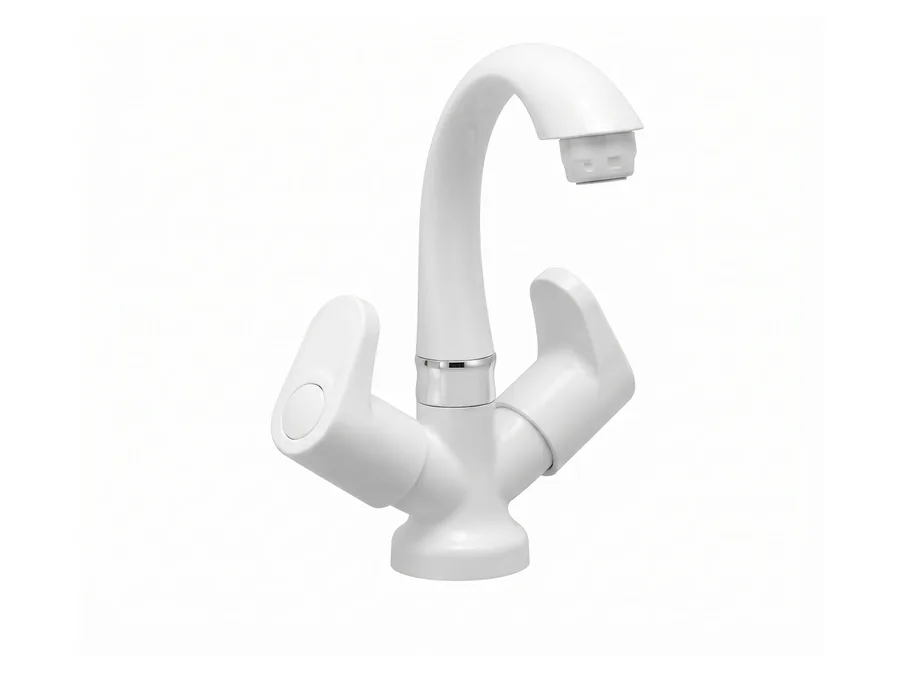 Royal Centre Hole Basin Mixer PTMT | Sparsh Pearl