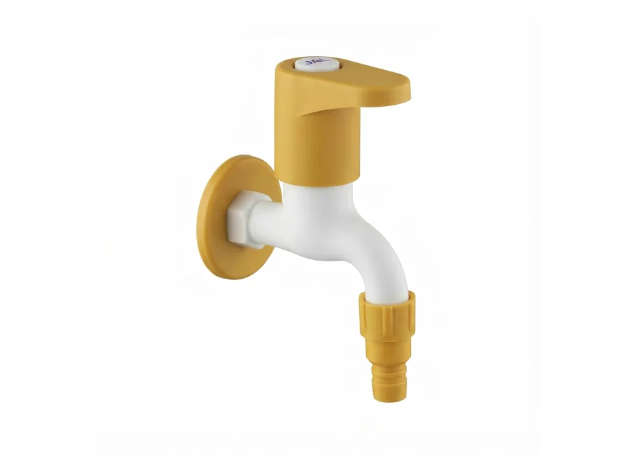 Royal Plus Bib Cock Nozzle with Flange PTMT Tap | Sparsh Pearl