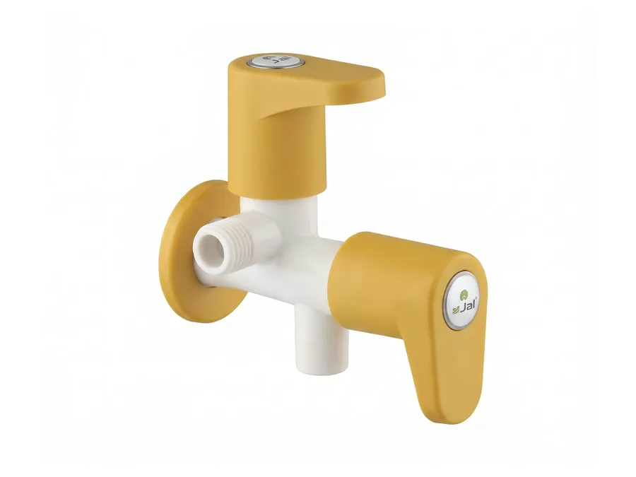 Royal Plus 2 Way Angle Cock with Flange PTMT Tap | Sparsh Pearl