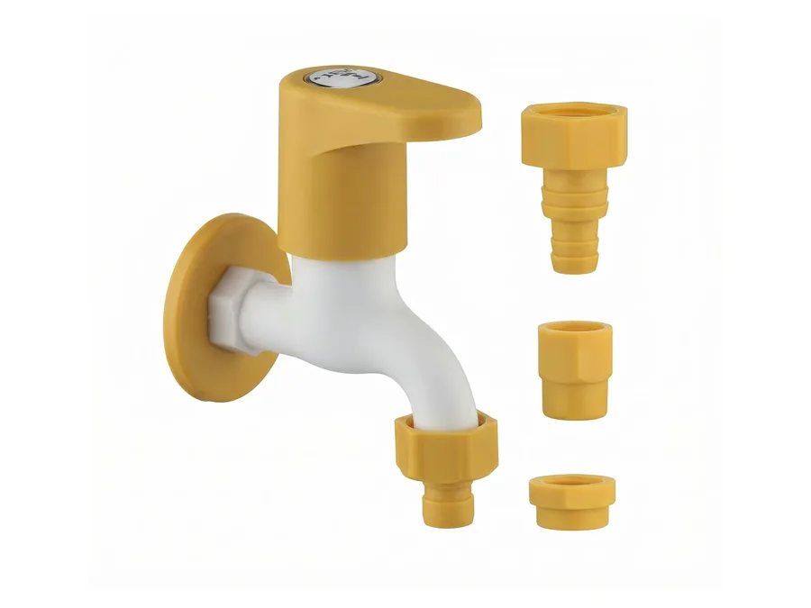 Royal Plus Washing Machine Faucet (with Flange & 4 Adjustments) PTMT | Sparsh Pearl