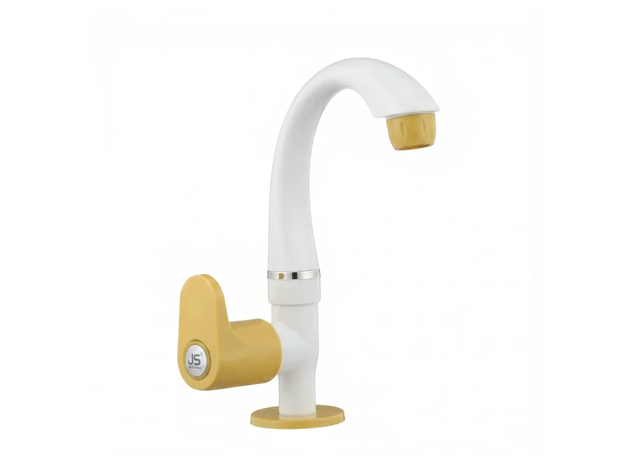 Royal Plus Mini Swan Neck with Flange PTMT Tap | Sparsh Pearl