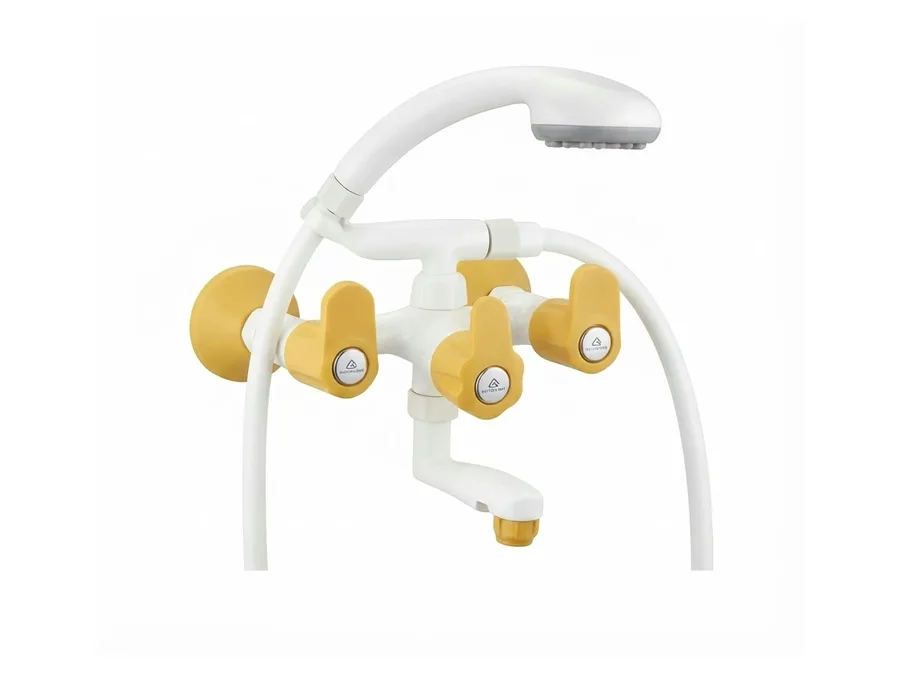 Royal Plus Wall Mixer Telephonic PTMT (Hand Shower not included) | Sparsh Pearl