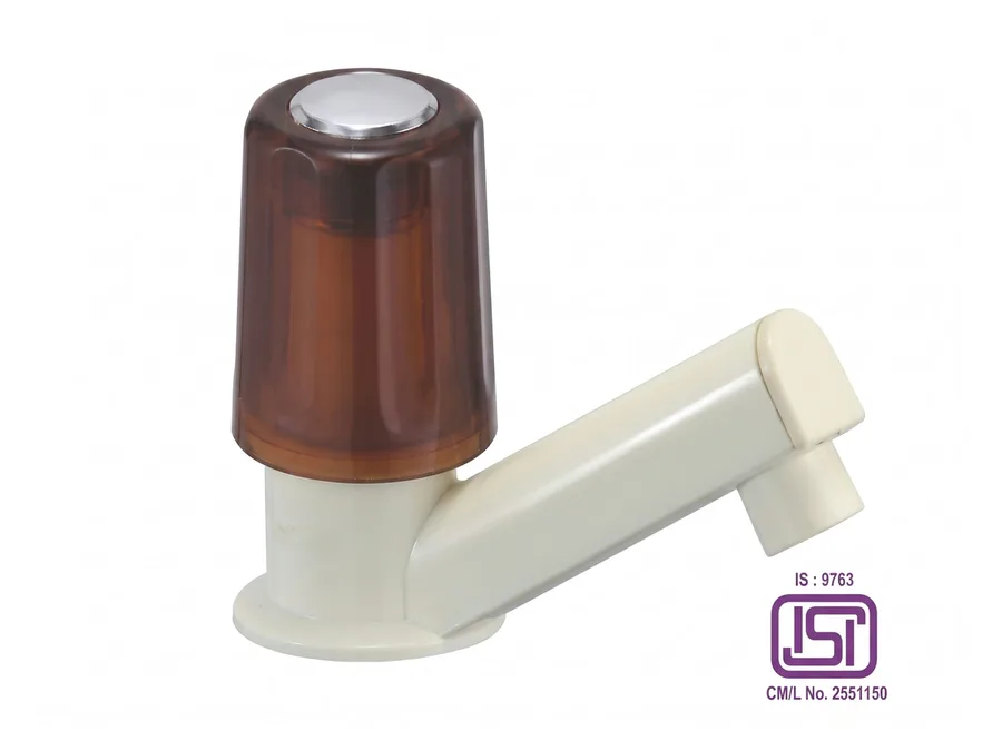Omega Pillar Cock PTMT Tap | Sparsh Pearl