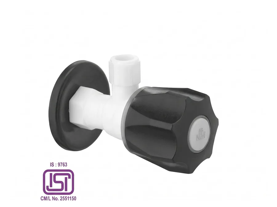 Hi-Flo Prime Full Turn Angle Cock with Flange PTMT Tap | Sparsh Pearl