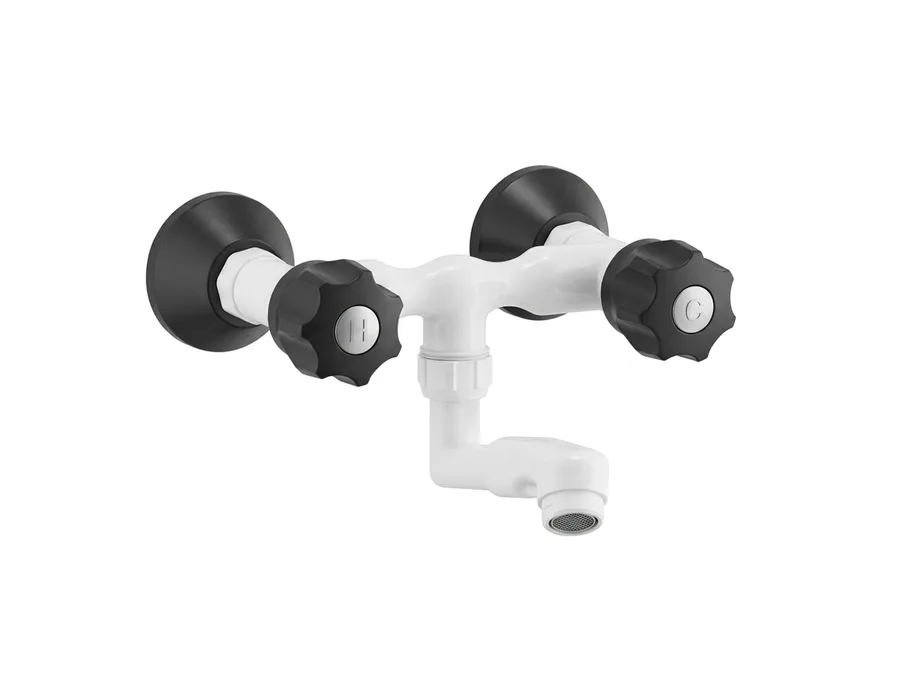 Hi-Flo Prime Full Turn Wall Mixer (Non-Telephonic) PTMT | Sparsh Pearl