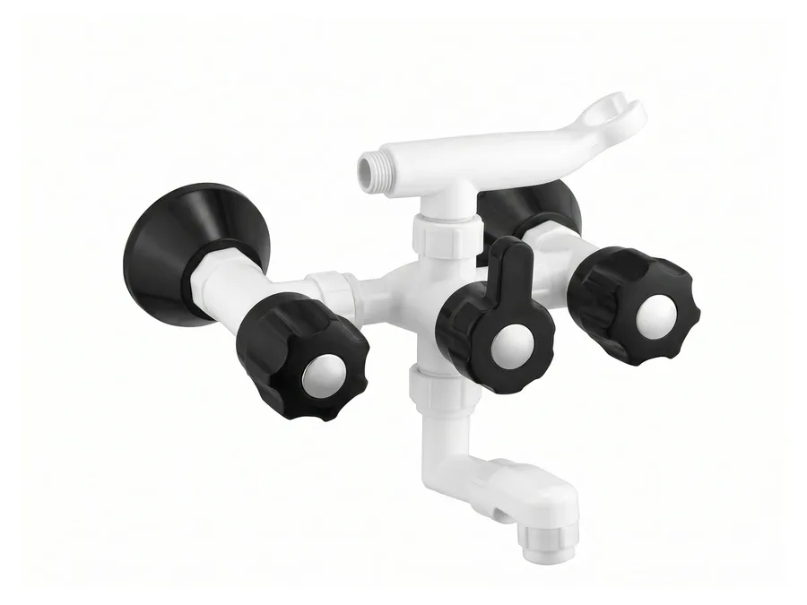 Hi-Flo Prime Full Turn Wall Mixer Telephonic PTMT (Hand Shower not included) | Sparsh Pearl