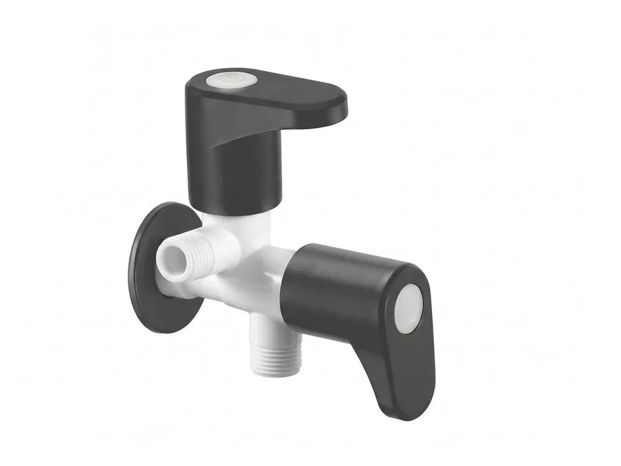 Regal 2 Way Angle Cock with Flange PTMT Tap | Sparsh Pearl