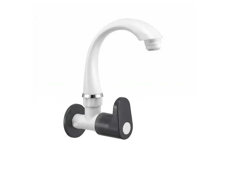 Regal Mini Sink Cock with Flange PTMT Tap | Sparsh Pearl