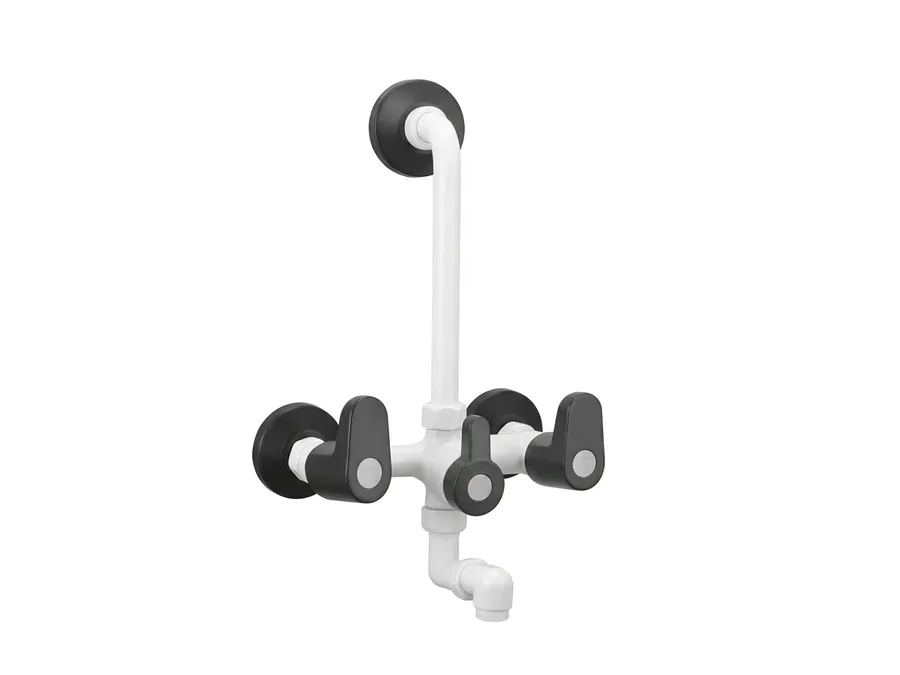 Regal Wall Mixer with L-Bend PTMT | Sparsh Pearl