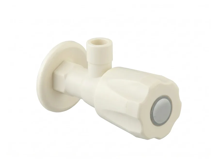 Fancy Angle Cock with Flange PTMT Tap | Sparsh Pearl