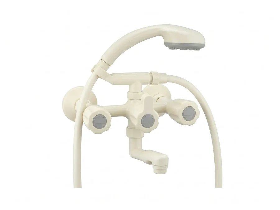 Fancy Wall Mixer Telephonic PTMT (Hand Shower not included) | Sparsh Pearl