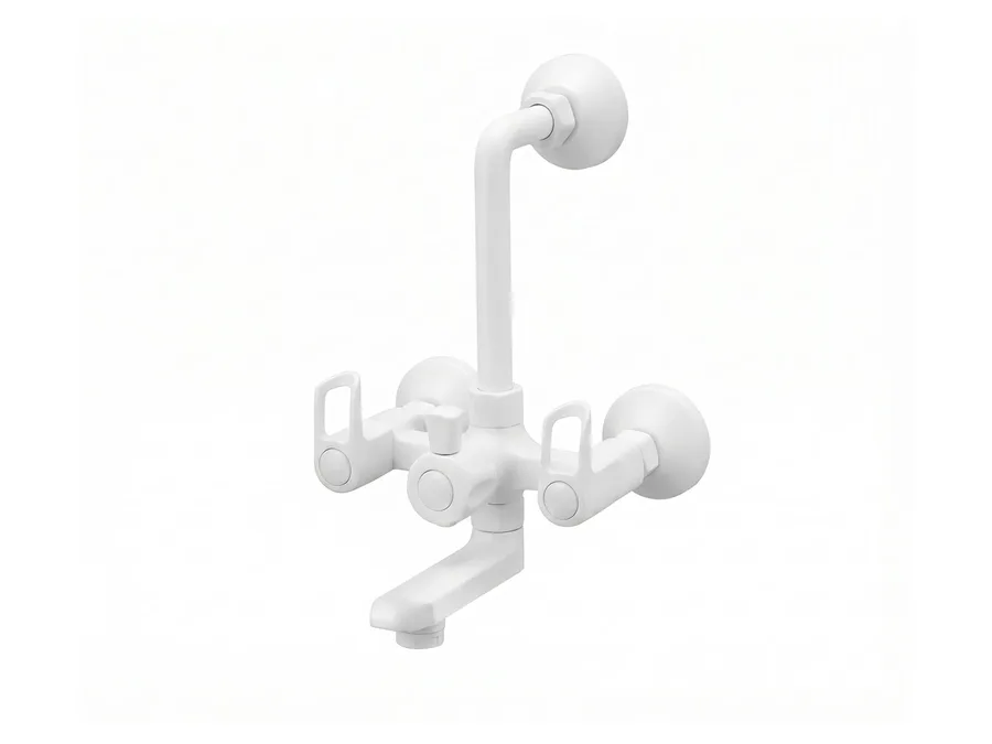 ARC Wall Mixer with L-Bend (15 MM Spindle) PTMT | Sparsh Pearl