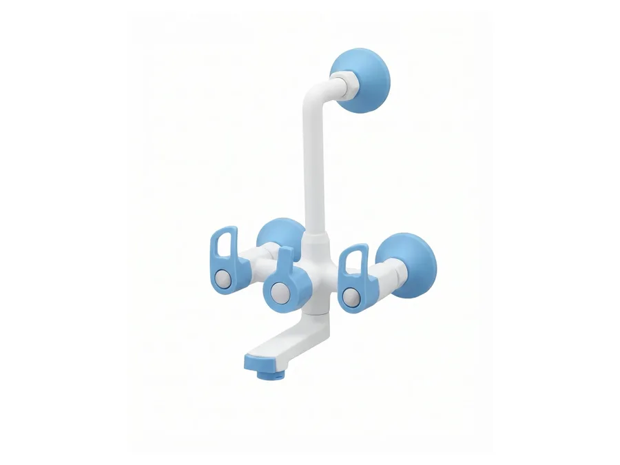ARC Pro Wall Mixer with L-Bend (15 MM Spindle) PTMT | Sparsh Pearl