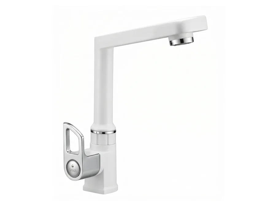 ARC Elite Swan Neck PTMT Tap | Sparsh Pearl