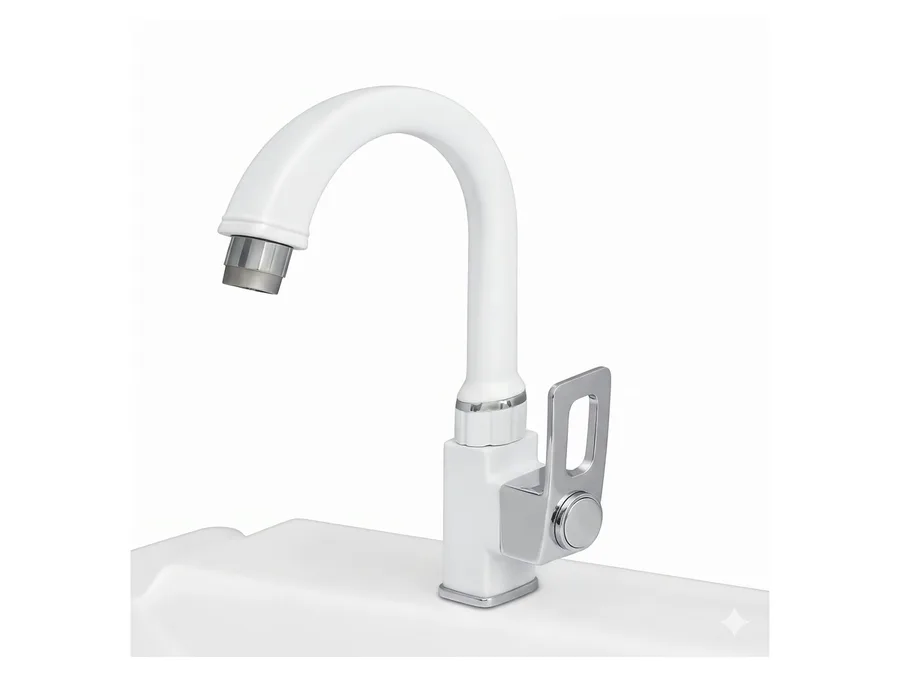 Arcus Plus Swan Neck PTMT Tap (Antique Copper Finish) | Sparsh Pearl
