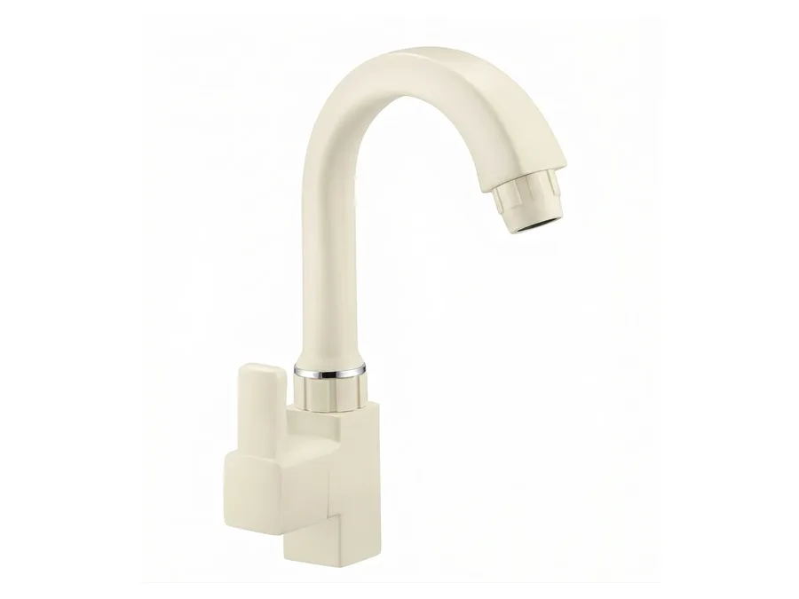 Ludo Swan Neck PTMT Tap | Sparsh Pearl